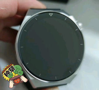 华为HUAWEI WATCH GT 3 Pro 黑色氟橡胶表带