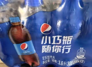 百事可乐 Pepsi  碳酸饮料整箱 300ml*12瓶 