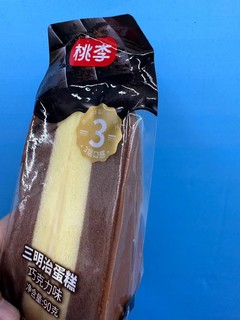 桃李巧克力味三明治蛋糕