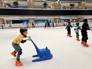 来北京水立方打卡滑冰⛸️