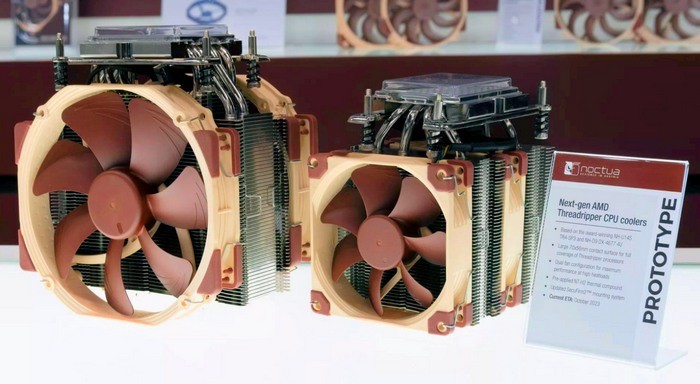 猫头鹰展示两款支持新一代“线程撕裂者”7000系列处理器的散热器