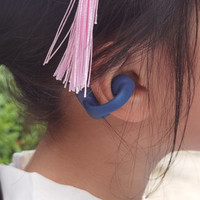 618，好奇星人记得戴上这款耳环/机sanag 塞那Z51耳夹式蓝牙耳机