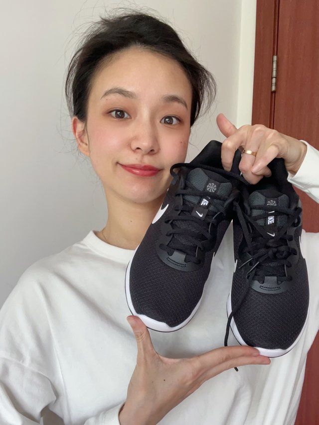 618买的nike运动鞋已经收到啦