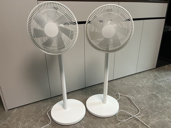 米家直流落地扇1X拿PDD买的1块钱剃须刀换新