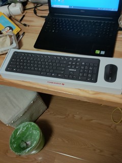 樱桃的无线薄膜键盘鼠标套装，不值。