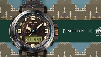 卡西欧PRO TREK 篇三：【新品】Pendleton X CASIO PRO TREK重新演绎山系文化