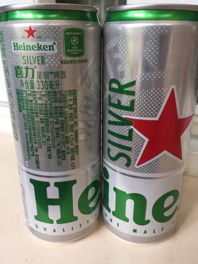 喜力星银啤酒淡如水