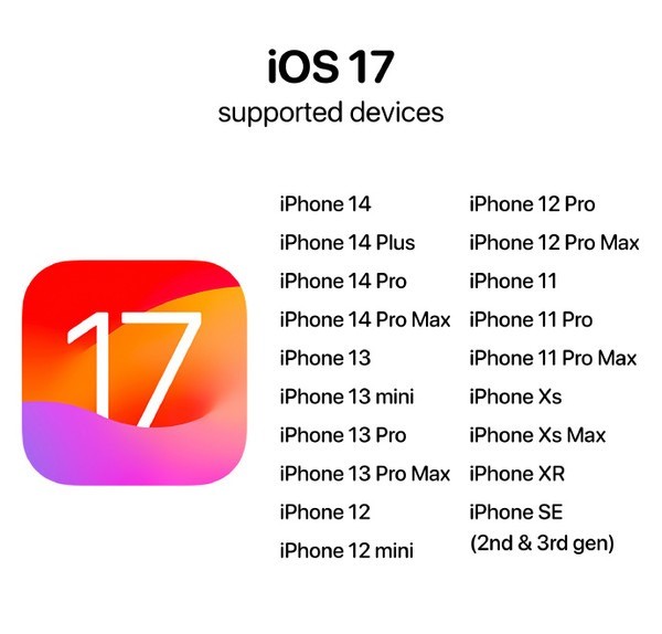 WWDC2023：苹果 iOS 17 系统发布丨更人性化、新增横屏待机显示、通讯录/短信应用玩法多样