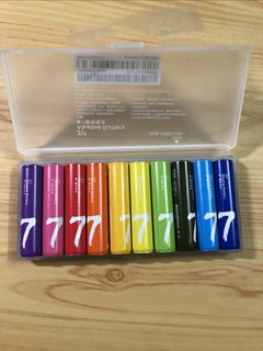 1元抢购分享：久违的紫米彩虹🌈7号电池~