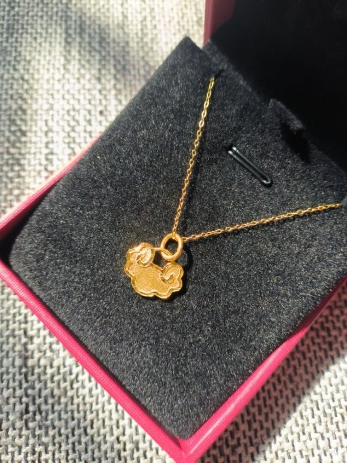 亚一黄金项链怎么样 特别特别满意,超级闪烁,客服很..._什么值得买