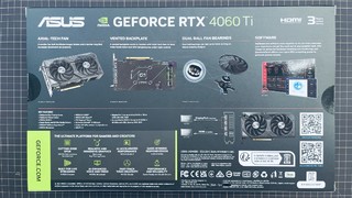 短小精悍 华硕DUAL RTX 4060 Ti