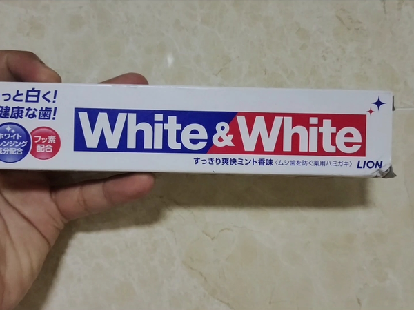 狮王150g美白牙膏