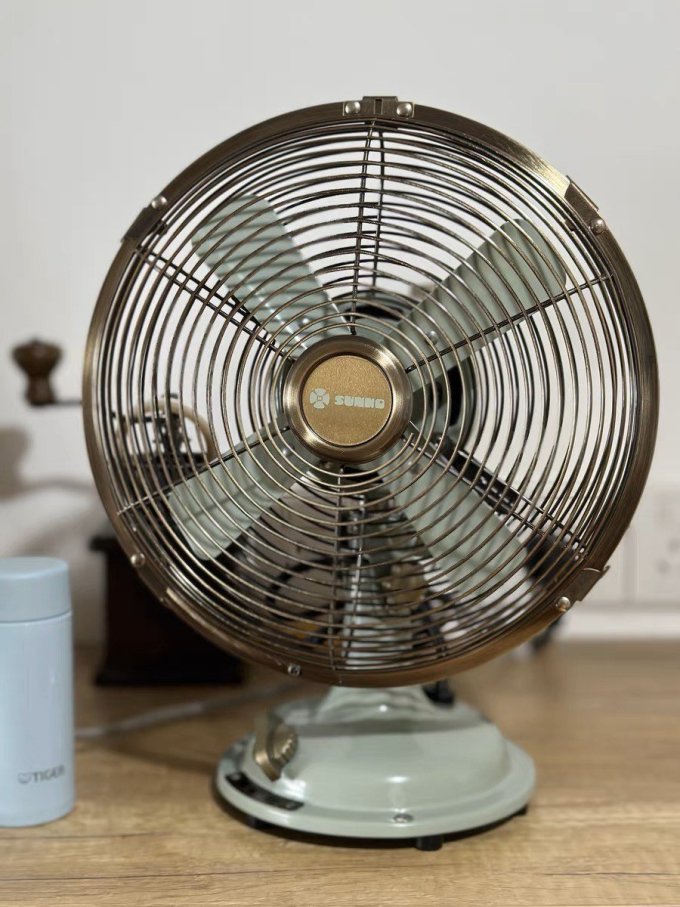 这个复古风扇是真的好看_什么值得买