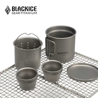 黑冰双层钛茶具
