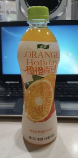 怡宝新出的橙橙假日果汁