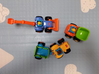 汇乐工程队挖掘机玩具车