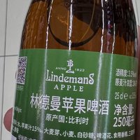 比利时苹果啤酒--林德曼！