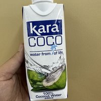 好喝又美味的KARA100%椰子水