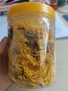 一朵一杯，口感清香的金丝皇菊