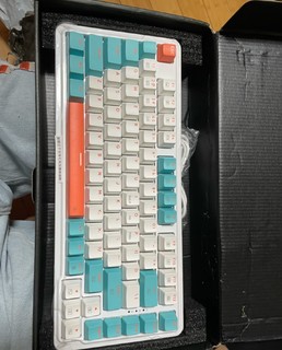 雷神K75海盐冰橙机械键盘