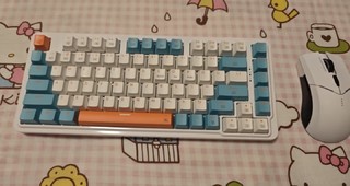 雷神K75海盐冰橙机械键盘