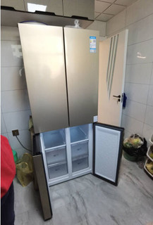 千元十字门冰箱，4百升容量够划算