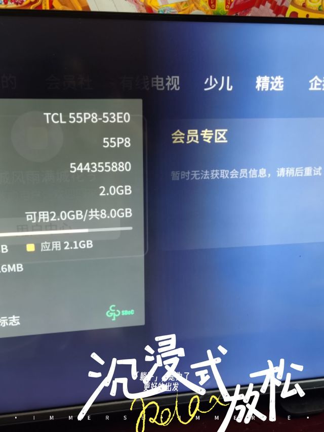 我们家的第二台TCL电视