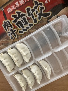 家里冰箱不够用了，性价比很高的煎饺