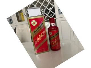 京东两瓶只要403的茅台迎宾中国红到货打卡