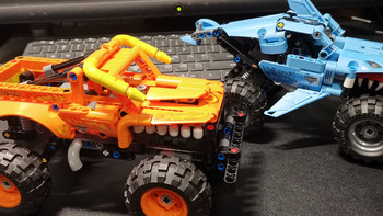 老杨的玩具仓库 篇一百零六：LEGO 科技组系列 42134巨齿鲨卡车&42135公牛卡车 开箱评测 