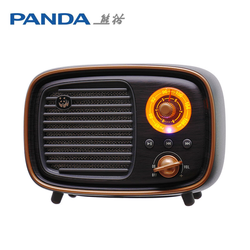 熊猫D-36复古收音机蓝牙音响体验：流沙时光，情怀与经典得以延续