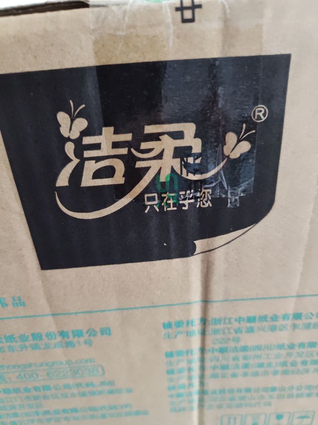 洁柔油画系列有芯卷纸