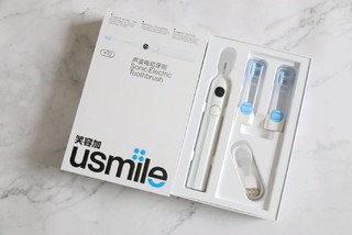 usmile笑容加Y10电动牙刷：刷干净每一颗牙