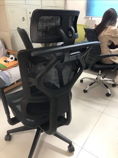 看看主任买的精一人体工程学椅子