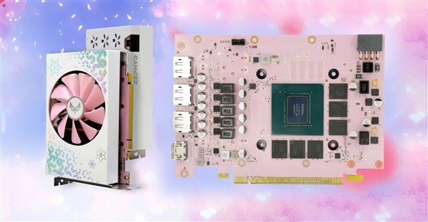 国内厂商推出全球首款粉色 PCB 显卡：关键是便宜