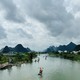 阳朔山水甲桂林、20yuan,背面的风景、在这里、真的是随处可见的明信片景色近在咫尺、欢喜~~~