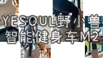 二丁目的健身日记 篇十二：家中也能骑单车、自发电静音新选择----YESOUL野小兽智能健身车M2 