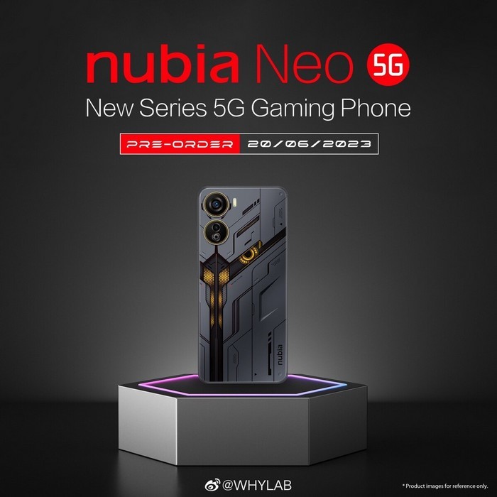 网传丨努比亚将发布 Neo 系列游戏新机，设计战斗，搭紫光展锐 T820