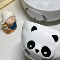 亲测！最近新买的熊猫大小碗