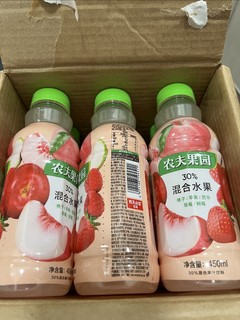 今日饮品推荐——农夫果园混合果汁