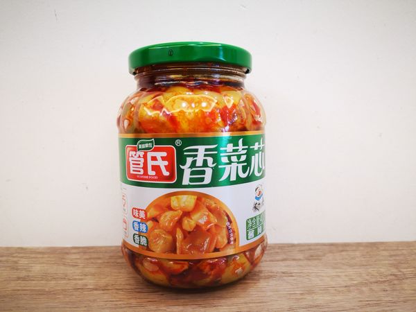 下饭小菜，饭扫光榨菜芯