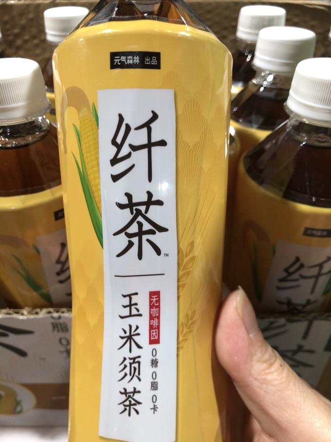 元气森林出品纤茶玉米须茶无糖0脂饮料500ml