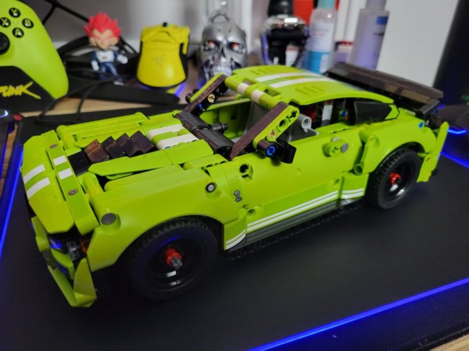 乐高拼插积木怎么样 乐高正品福特野马gt500,快._什么值得买