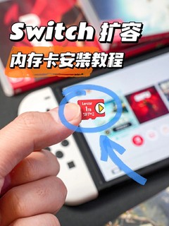 2步学会给Switch扩容！！内存卡安装教程