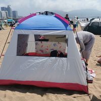 去海边必备神器——帐篷