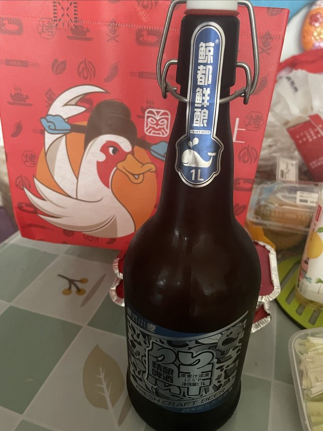 鲸都鲜酿原浆德式小麦啤酒