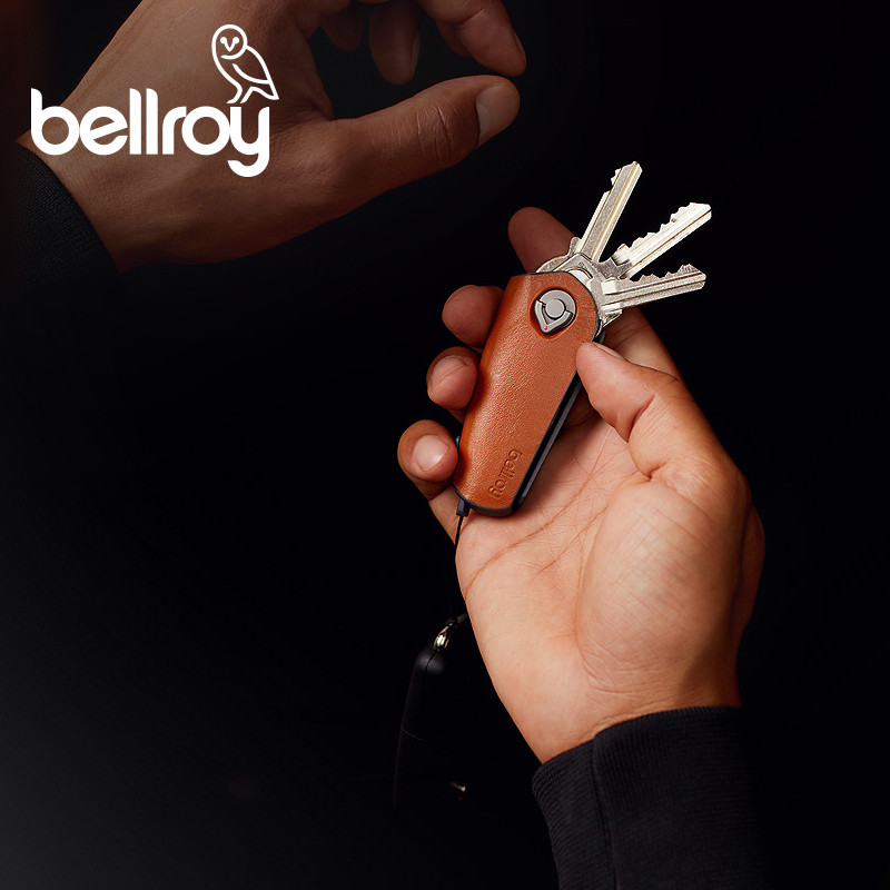 颜值设计满分，实用性一般！Bellroy 贝罗依 Key Case变形小金刚真皮硬壳钥匙包使用体验
