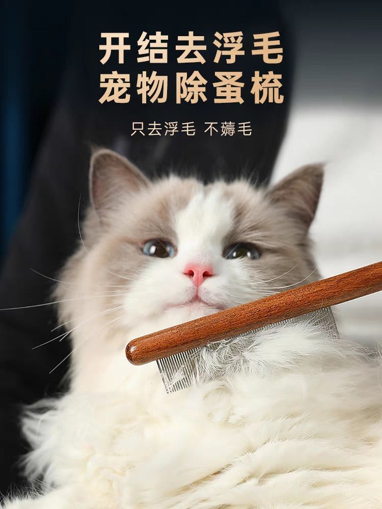 GPN宠物美容工具怎么样猫梳子猫咪梳毛专用_什么值得买