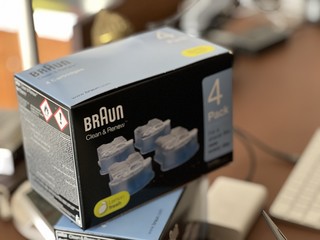 BRAUN 博朗 CCR4 剃须刀清洁液 