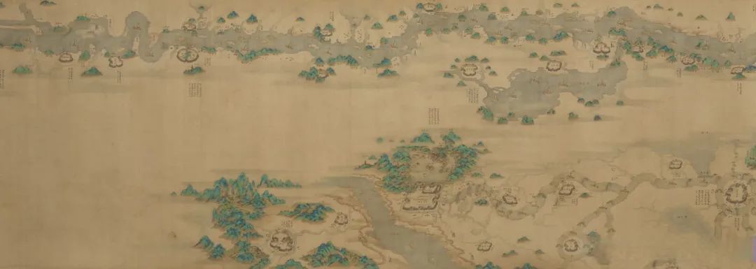 《清乾隆漕运图卷》（局部）©天津博物馆